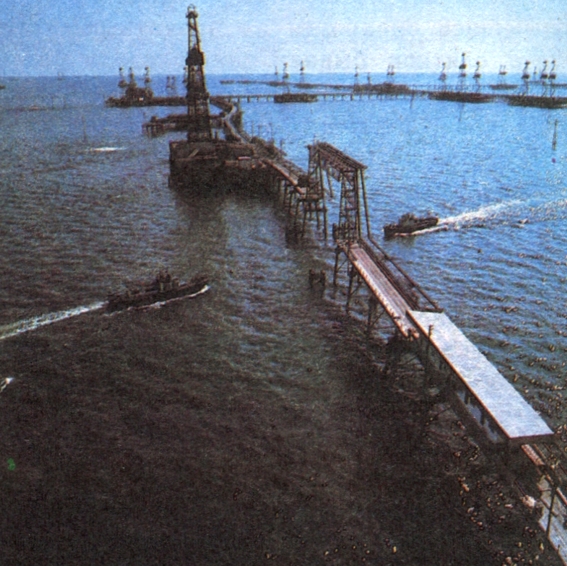 Добыча нефти со дна моря