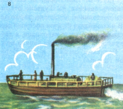Один из первых пароходов