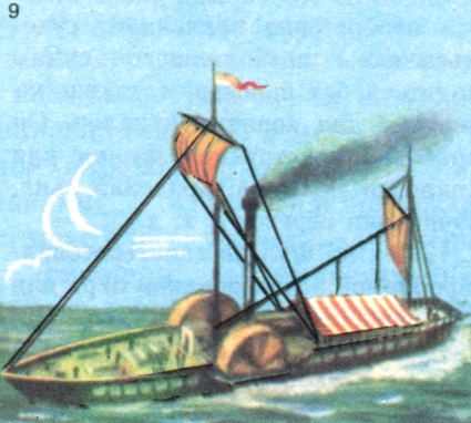 Первый речной пароход