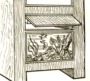Рис. 17. фрагмент большого декоративного стеллажа