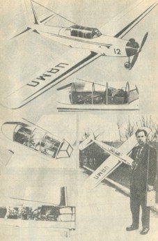 Рис. 3. Радиоуправляемая летающая модель-копия самолета (класс F-1-C)