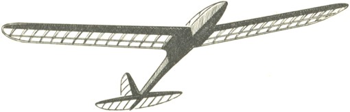 Рис. 212. Пример обтяжки фюзеляжа, кромок крыльев и оперения плотной бумагой
